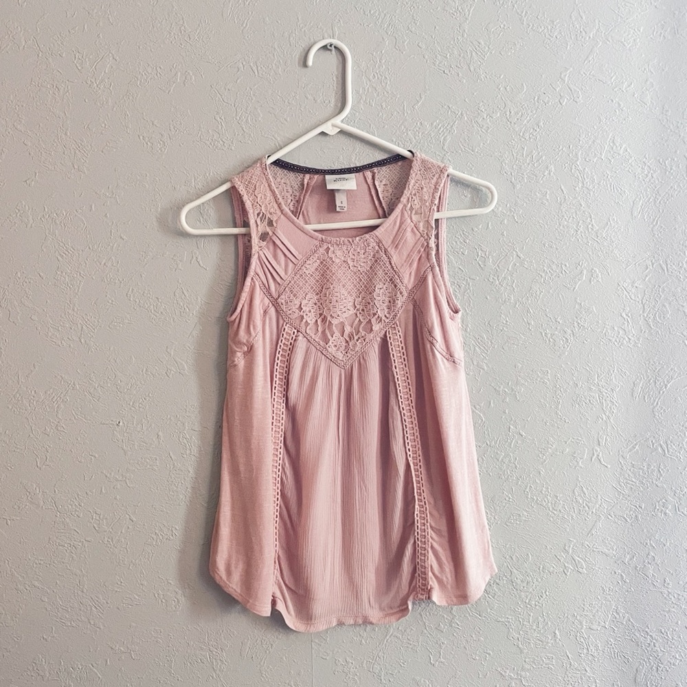 Knox Rose Light Pink Tank Top